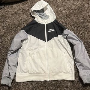 Kids size large nike windbreaker jackets
